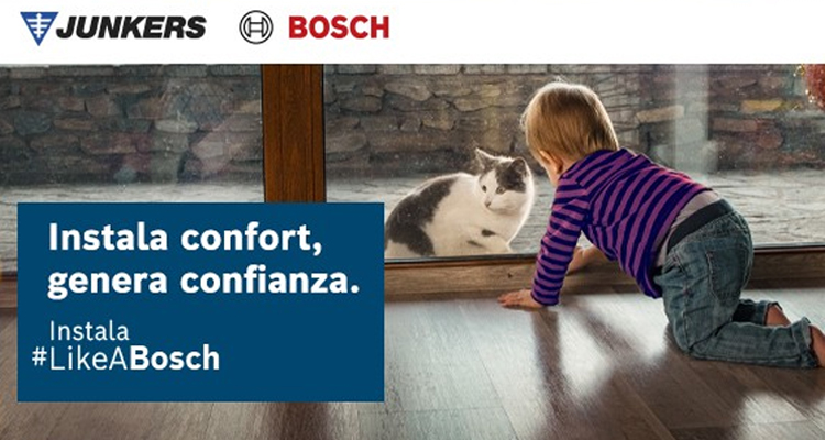 Bosch Home Comfort incentiva con hasta 300 Europlus la instalación de equipos de calefacción