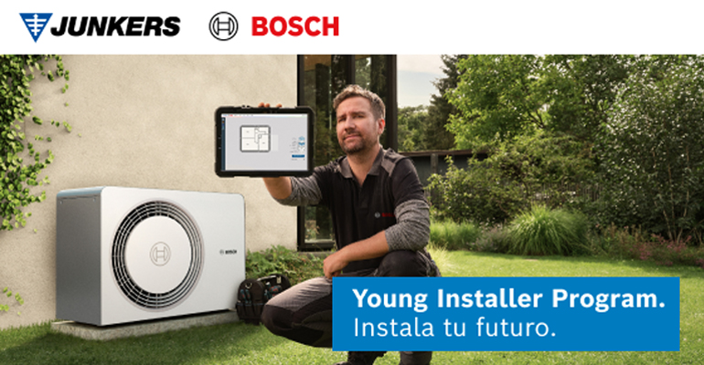 Bosch Home Comfort impulsa el programa Young Installer para formar a nuevos técnicos en climatización y calefacción