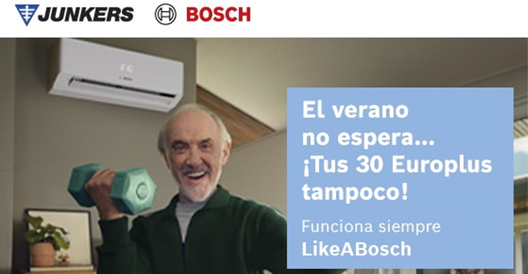 Junkers Bosch lanza una campaña de incentivos para instaladores de climatización este verano