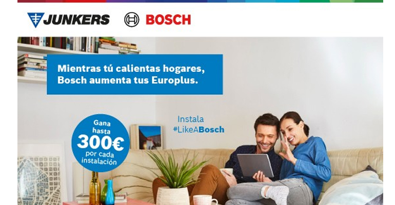 Junkers Bosch lanza su campaña de calefacción otoño-invierno para instaladores profesionales