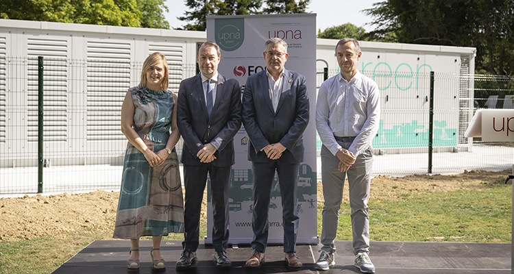Cegasa inicia la fabricación del sistema de almacenamiento energético para la UPNA