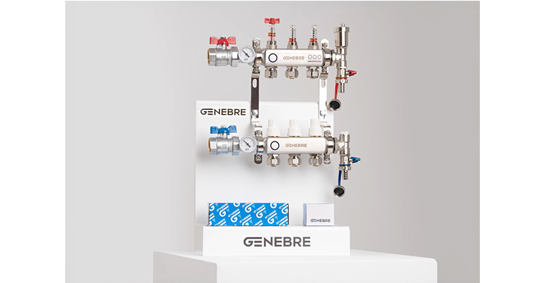 Colectores suelo radiante Genebre - Tecnoinstalación