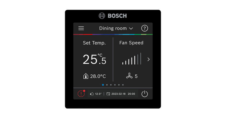 Control VRF Bosch Home Confort 2 - Tecnoinstalacion