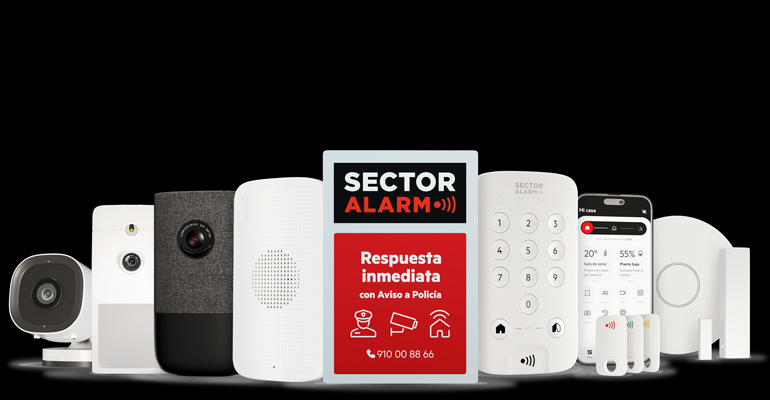 Detector óptico de humo para protección activa frente a incendios