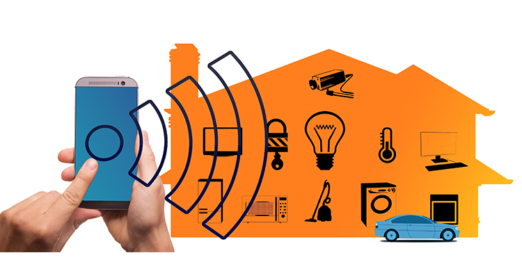 Sistema de domótica de la guardería: monitores de vídeo y purificadores de aire interconectados