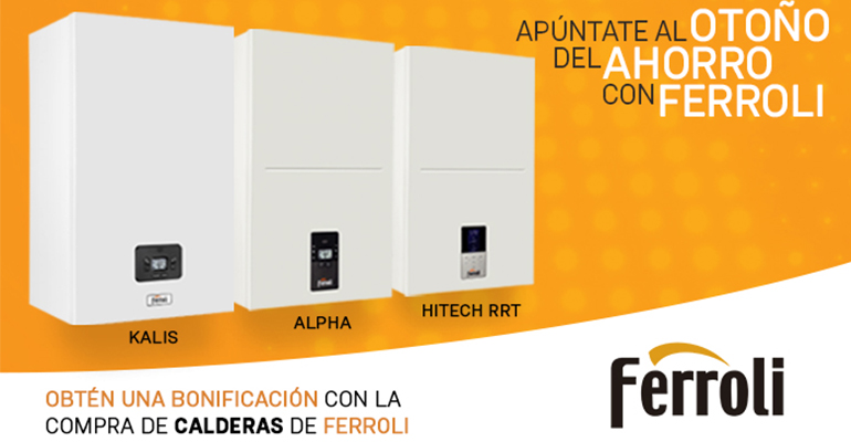 Ferroli activa campaña de bonificaciones para instaladores profesionales