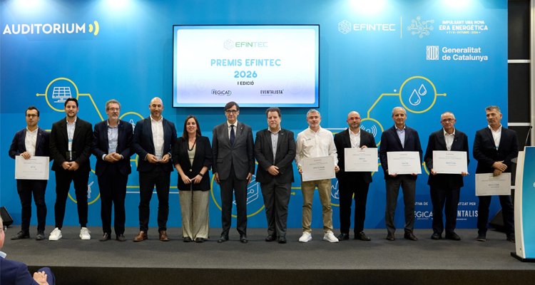 Efintec 2026 finaliza su séptima edición con más de 7.300 profesionales del sector de la instalación y la energía