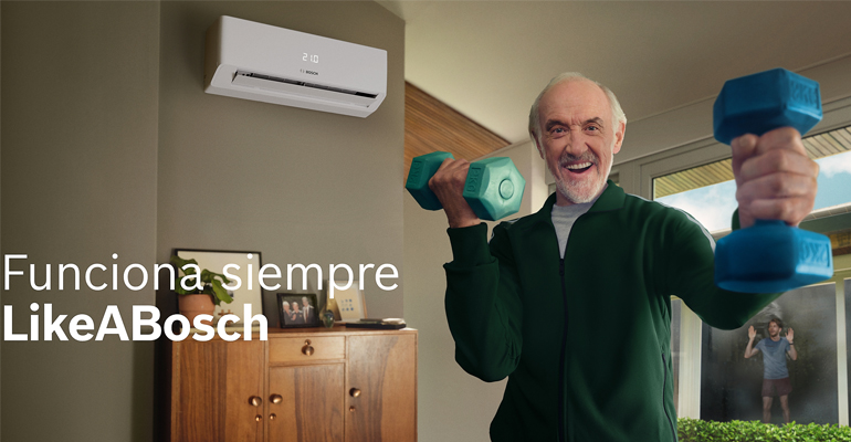 Bosch Home Comfort impulsa el confort térmico con su campaña LikeABosch en climatización