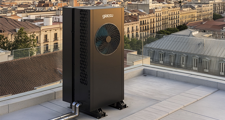 Aerotermia para producir hasta 4.000 litros de ACS