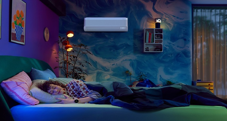 Samsung mejora el modo Good Sleep en sus aires acondicionados con integración de wearables