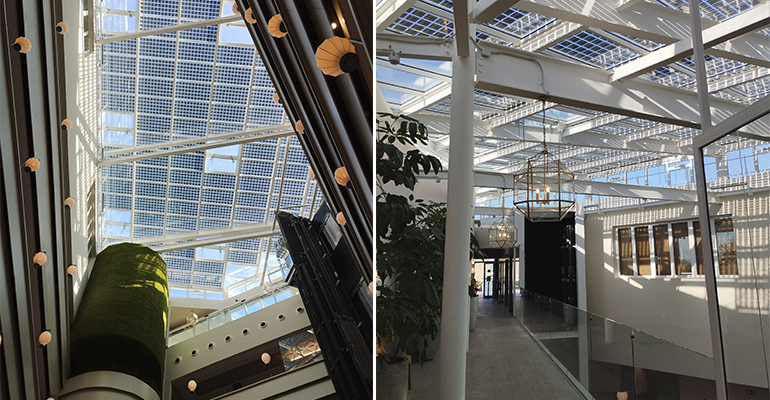 Hotel Rivera Triana vidrio fotovoltaico 2 - Tecnoinstalacion