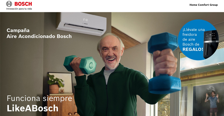 Bosch impulsa la gama Climate con incentivos a la compra y foco en climatización eficiente