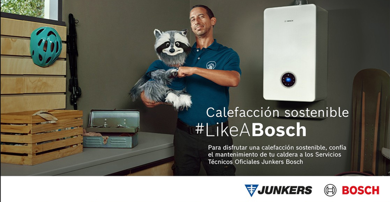 Junkers Bosch lanza su campaña de mantenimiento invernal “Calefacción sostenible #LikeABosch”