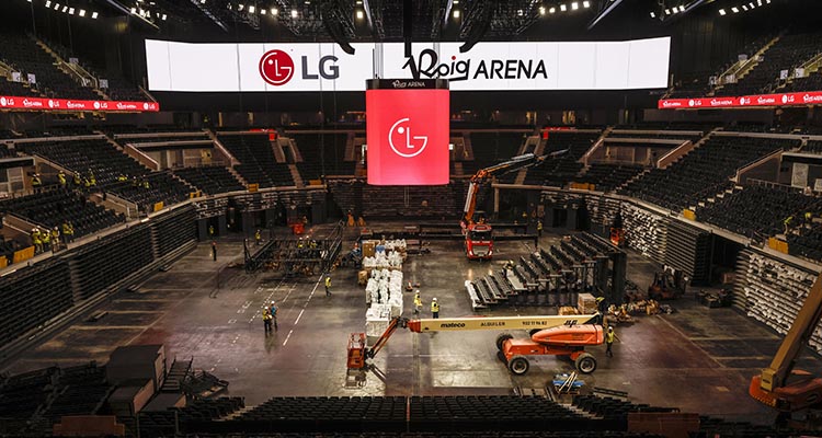 LG electronnics Roig Arena 2