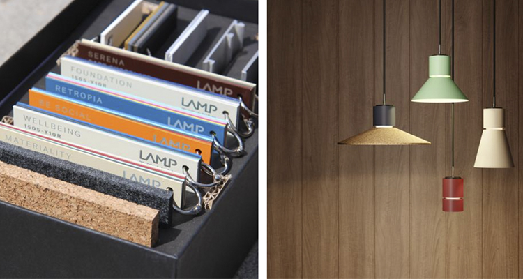 Lamp desarrolla Worktitude matters para facilitar la selección de acabados en proyectos de iluminación