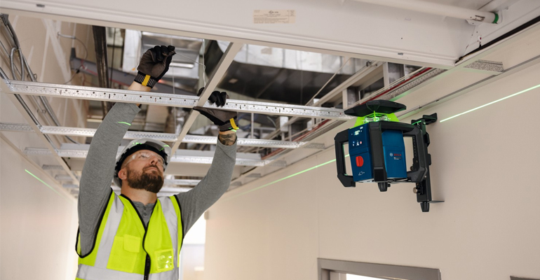 Laser rotativo Bosch 2 - Tecnoinstalacion