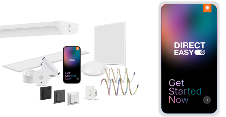 Ledvance lanza Direct Easy, sistema inalámbrico para el control rápido de la iluminación profesional
