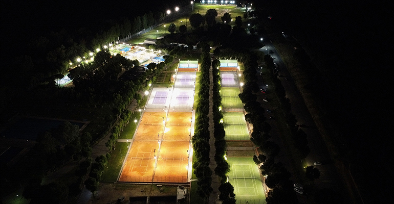 Ledvance iluminacion club deportivo Somontes 2