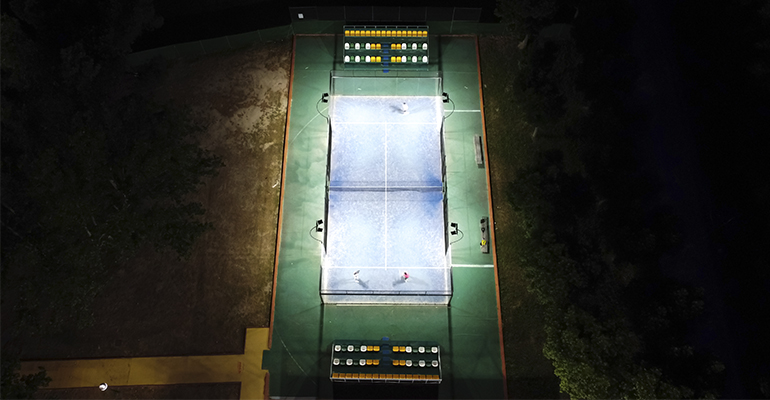 Ledvance iluminacion club deportivo Somontes 3