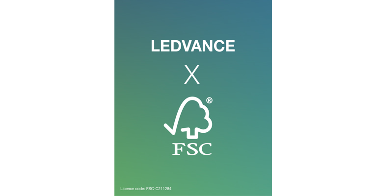 Ledvance obtiene la certificación FSC para sus envases en Europa