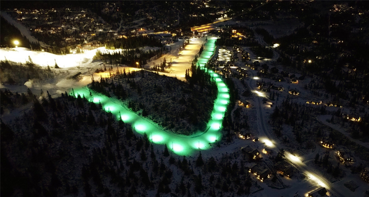 Ledvance pista esqui Vemdalen - Tecnoinstalacion