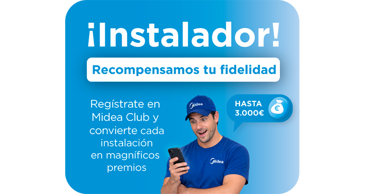 Midea lanza Midea Club, una plataforma para instaladores de climatización con formación y soporte técnico