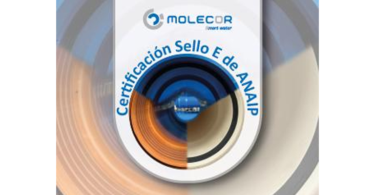 Molecor obtiene la categoría de tres estrellas en el Sello E de Industria de Plásticos Española y Sostenible
