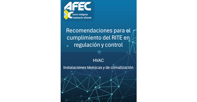 AFEC publica recomendaciones para cumplir el RITE en regulación y control