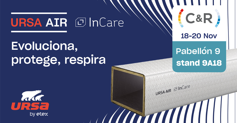 URSA presenta en C&R 2025 sus últimas innovaciones en conductos de climatización y calidad del aire interior