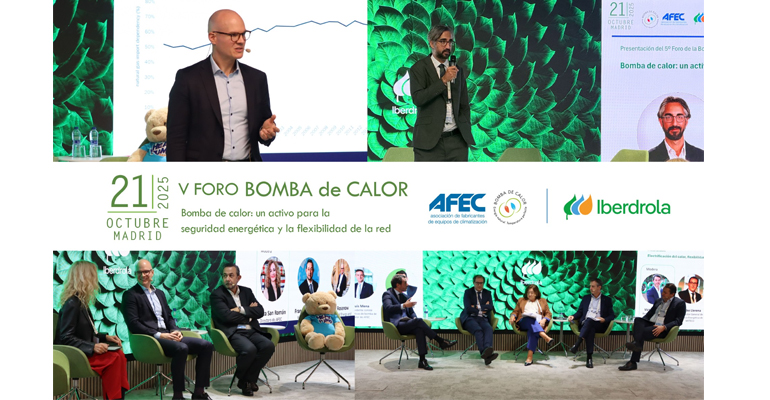 El V Foro de la Bomba de Calor reafirma su papel como referente en la transición energética española