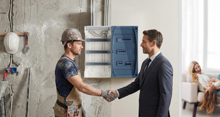 ABB caja distribucion secoraline - Tecnoinstalacion