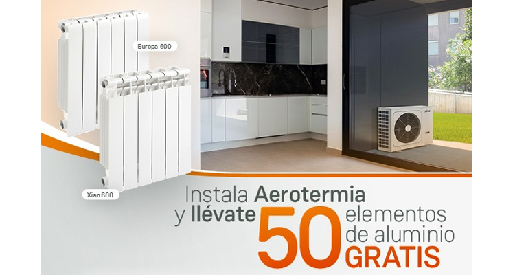 Ferroli promocion aerotermia radiadores - Tecnoinstalacion