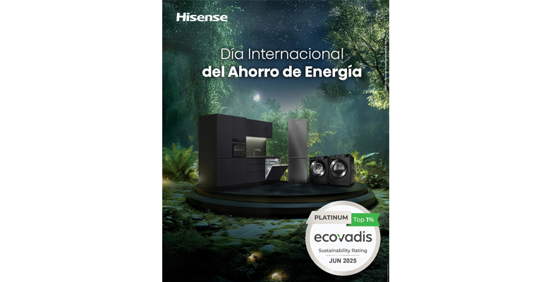 Hisense medalla platino Ecovadis - Tecnoinstalacion