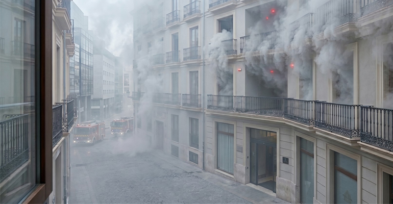 Incendio Malaga tecnifuego - Tecnoinstalacion