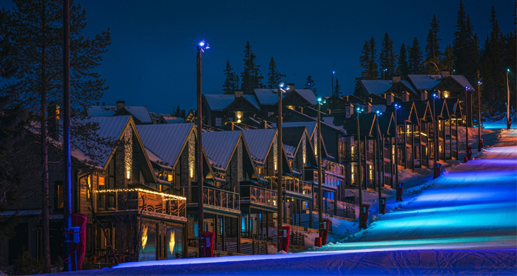 Ledvance pista esqui Vemdalen 2 - Tecnoinstalacion