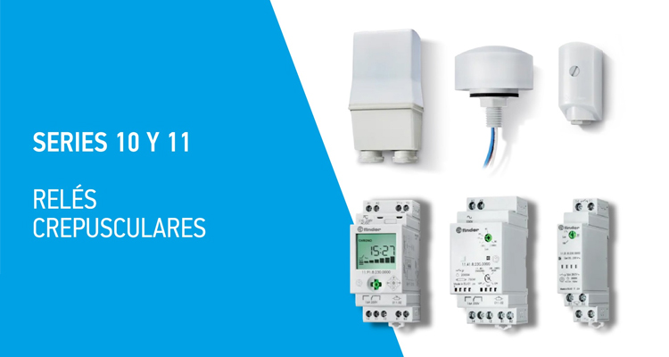 Reles crepusculares Finder - tecnoinstalacion