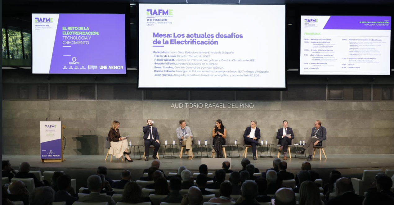 AFME reúne al sector para abordar los retos de la electrificación y la competitividad industrial