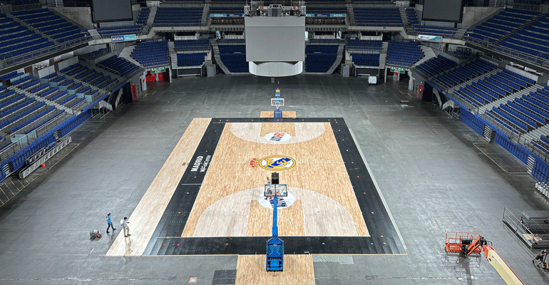 La iluminación NBA llega al WiZink Center de la mano de Ledvance