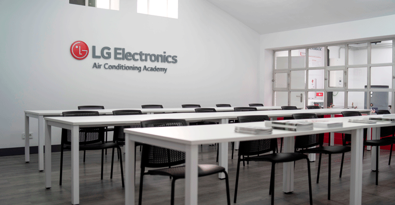 LG forma a más de 1.600 profesionales en su Academia de Aire en España durante 2023