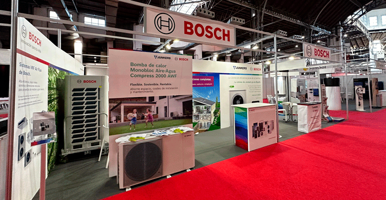 Bosch Home Comfort cierra su participación en la edición más exitosa de EFINTEC