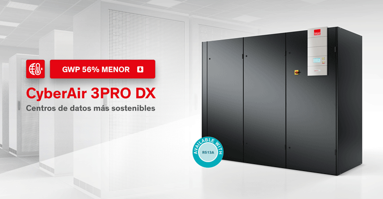 STULZ mejora la sostenibilidad en la gama CyberAir 3PRO DX con refrigerante R513A de bajo GWP