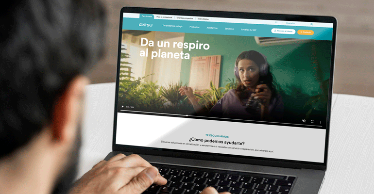 Daitsu estrena web más accesible al profesional y usuario final en su estrategia de relanzamiento de marca