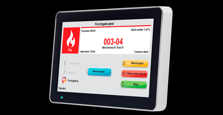Panel de Bomberos: Estandarizar una unidad de control de uso exclusivo