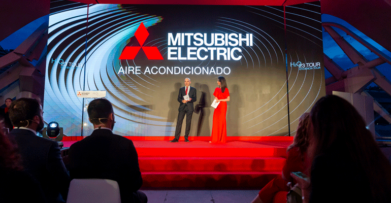 Mitsubishi Electric llega a Valencia con su H2023 Eficiencia Tour