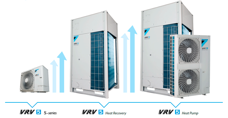 Daikin lanza VRV-5 Bomba de Calor con R-32 