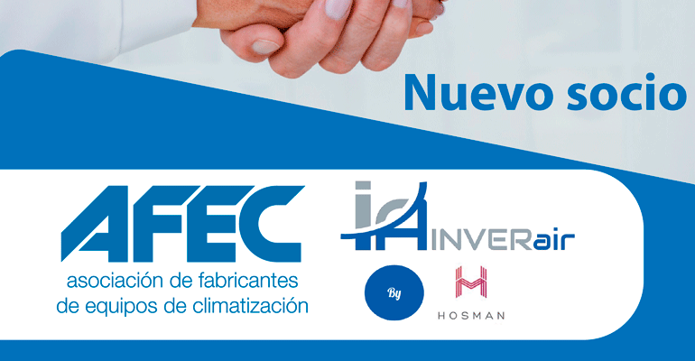 Hosman se incorpora a la Asociación de Fabricantes de Equipos de Climatización, AFEC