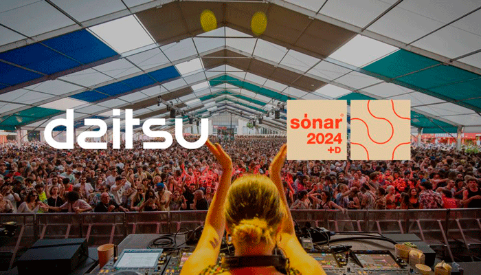 Daitsu celebra su 20 aniversario en Sónar 2024, como patrocinador oficial