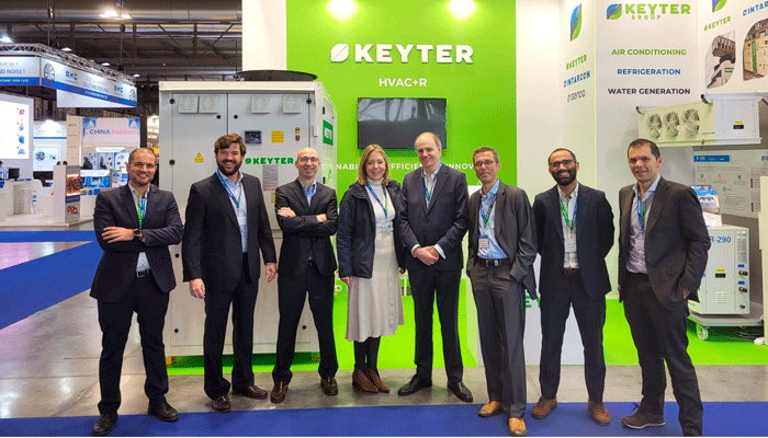 Keyter presenta en MCE 2024 su innovadora gama de bombas de calor de alta eficiencia y refrigerante natural R290