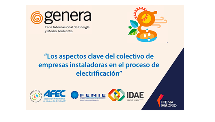 La guía de AFEC de rehabilitación energética con bomba de calor visita Genera