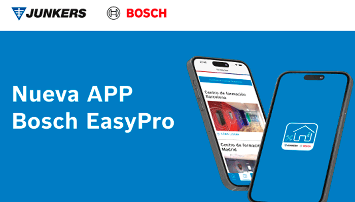 Easy Pro: La nueva App de Bosch Home Comfort que refuerza su compromiso con los profesionales